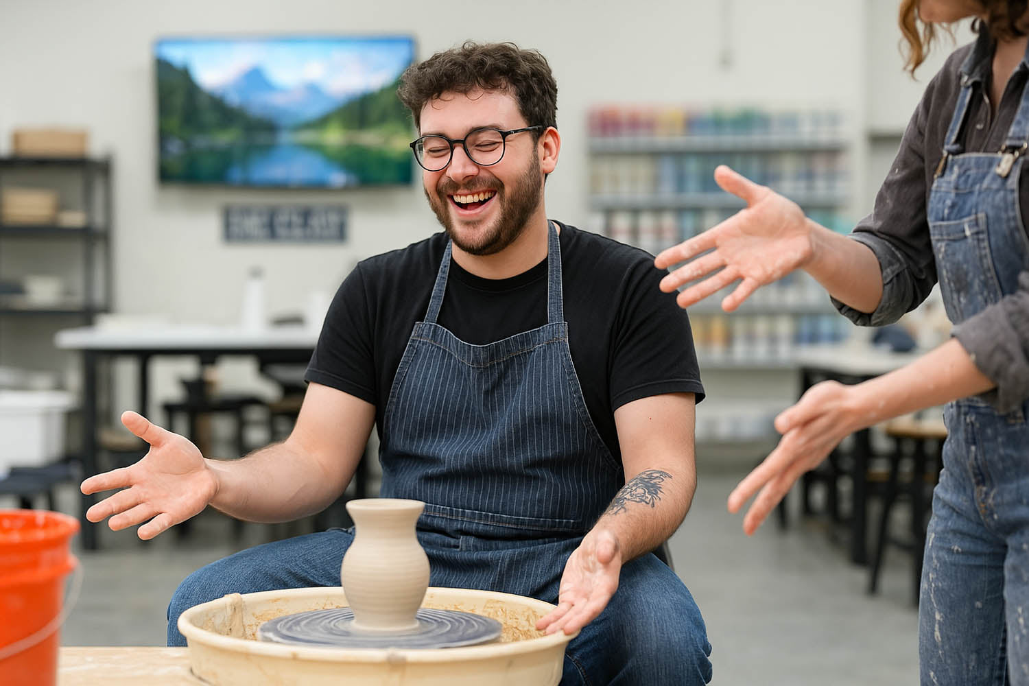Pottery for people feeling disconnected or touch-starved in Utah