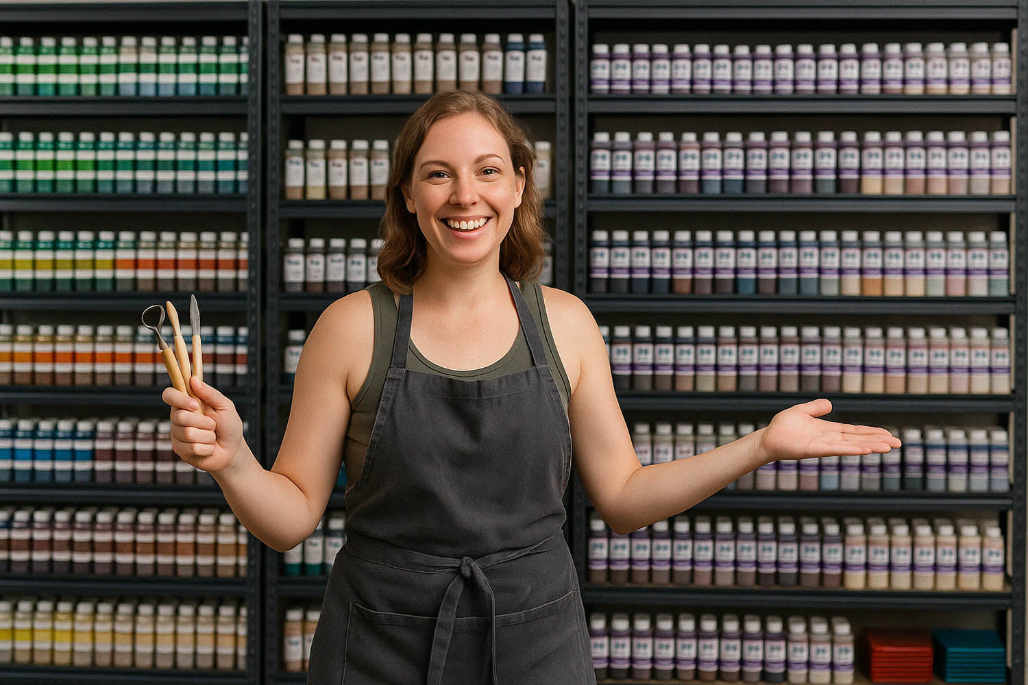 Pottery class in Utah welcoming people who talk a lot