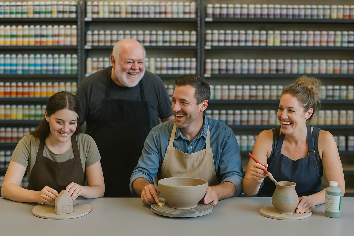 Creative pottery class in Utah for people letting go of dogma