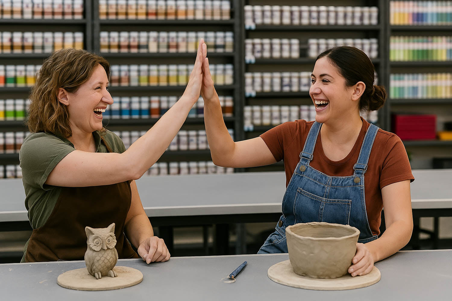 Pottery studio in Utah for people who feel behind in life