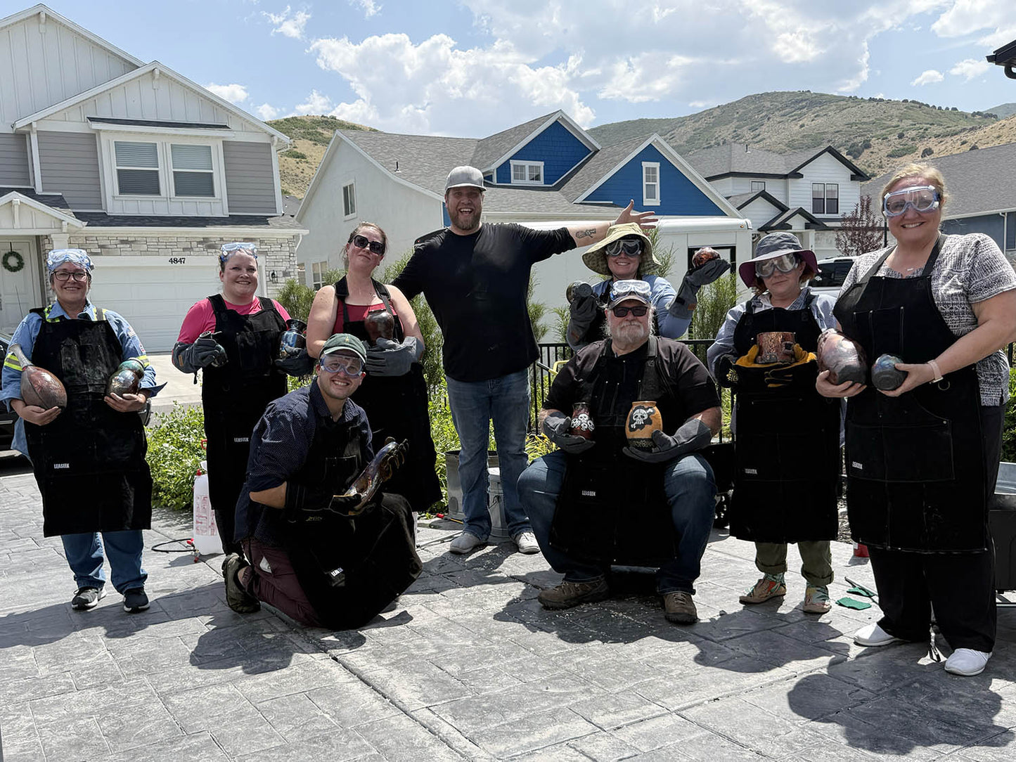 Summer Raku Workshop (at Dan's House) - The Clay Hole - Pottery & Art Community