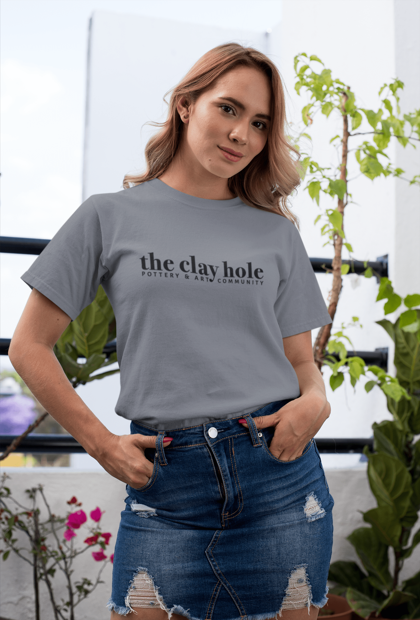 The Clay Hole Tri - Blend T-Shirt - The Clay Hole - Pottery & Art Community