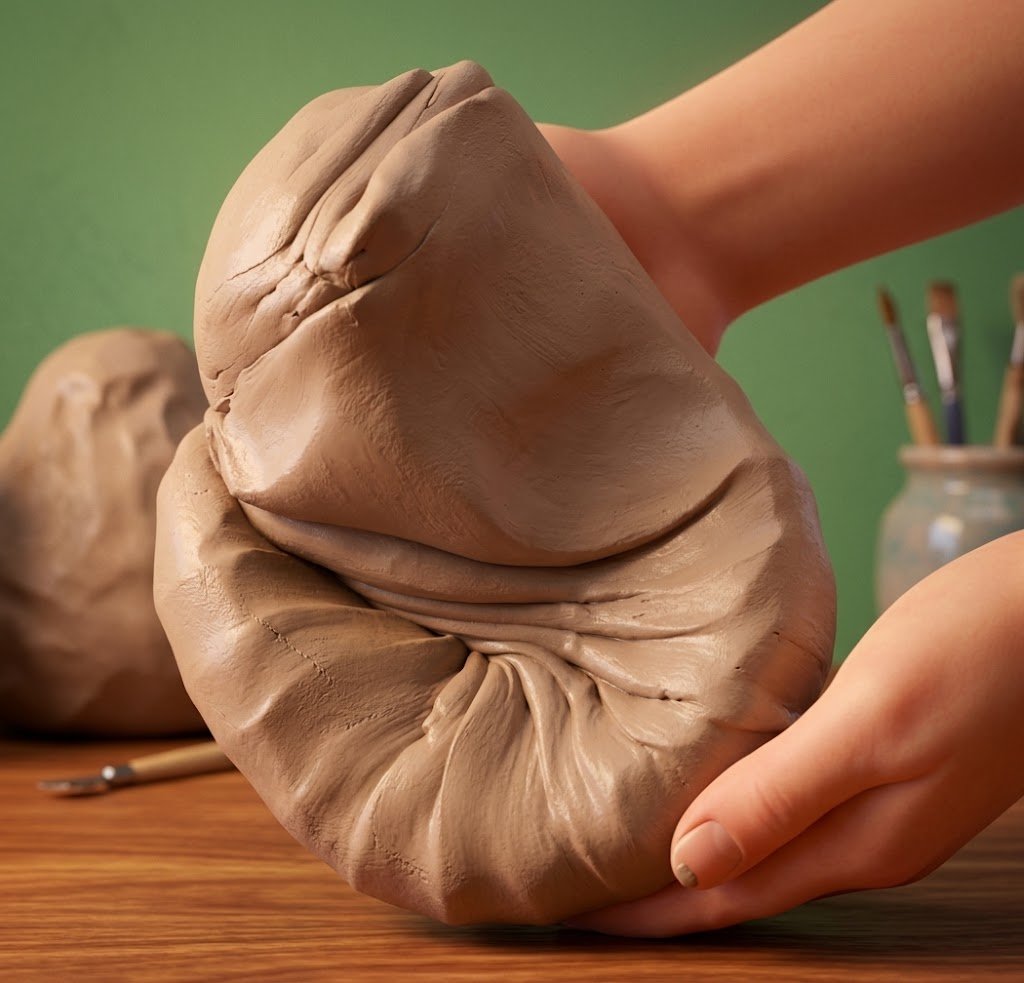 How to spiral wedge your clay - The Clay Hole - Pottery & Art Community