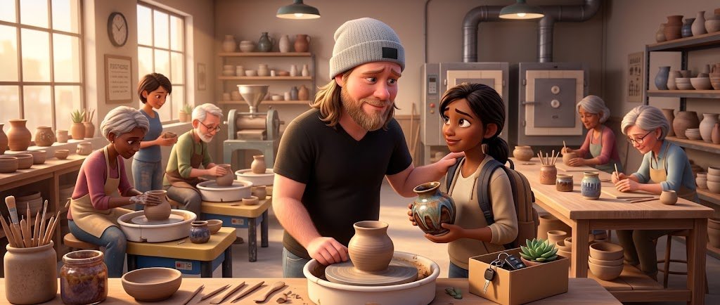 The Goodbye Problem Nobody Warned Me About - The Clay Hole - Pottery & Art Community