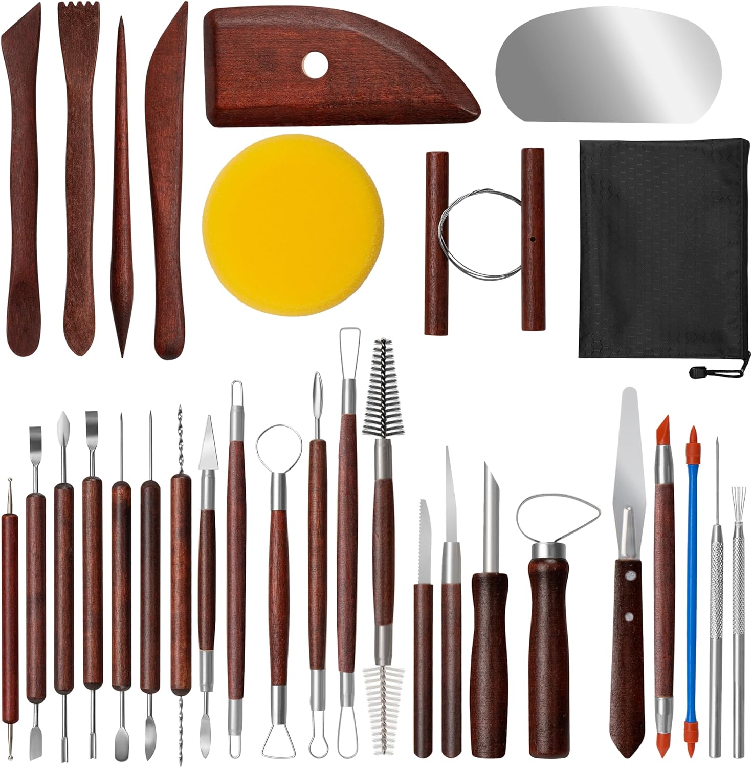 Beginner's Tool Set for Green Level Members - The Clay Hole - Pottery & Art Community