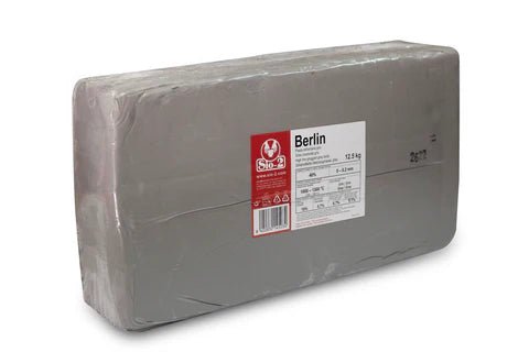 Berlin Gray Stoneware Clay (27 lb, Vacuum Sealed) - The Clay Hole - Pottery & Art Community