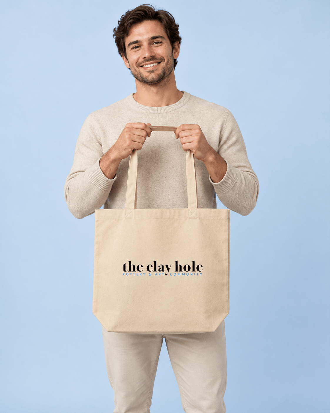 Canvas Tote Bag - The Clay Hole - Pottery & Art Community