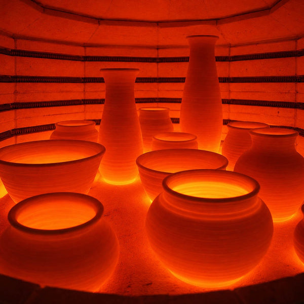 Clay Hole kiln firing