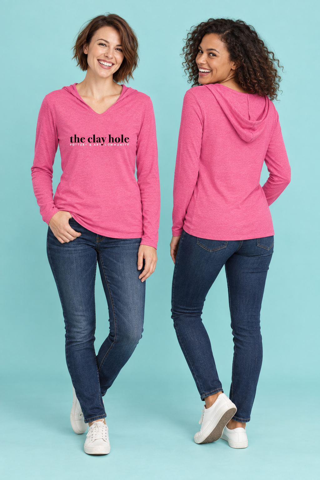 Women's Long Sleeve V-Neck