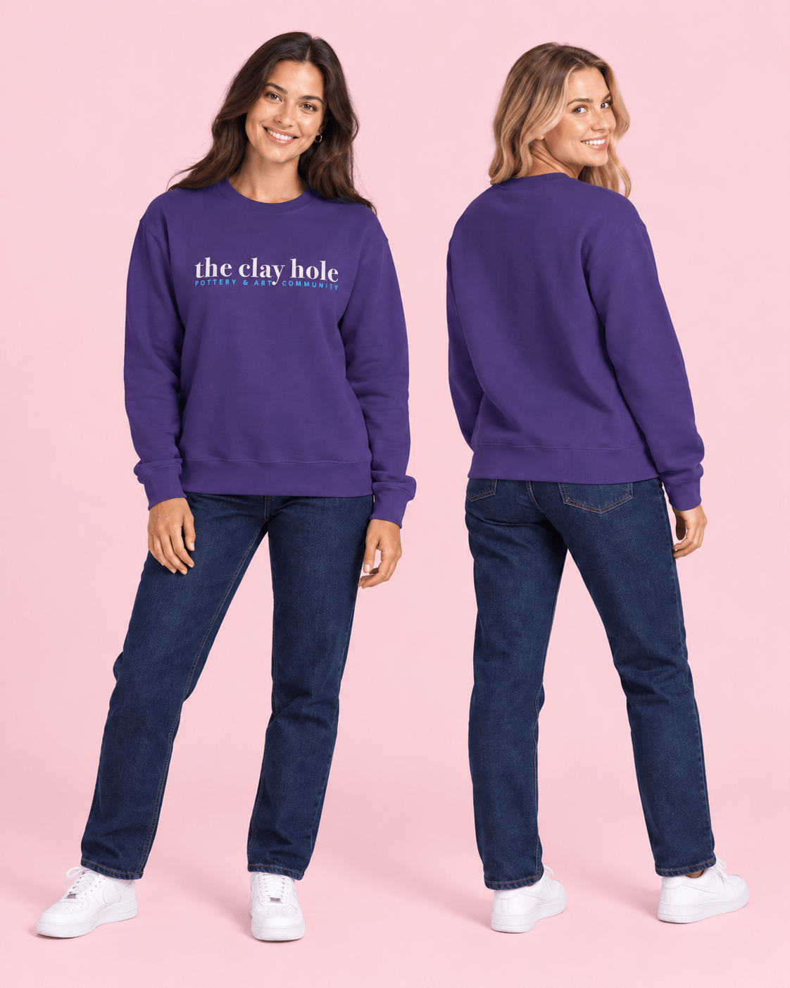 Crewneck - The Clay Hole - Pottery & Art Community