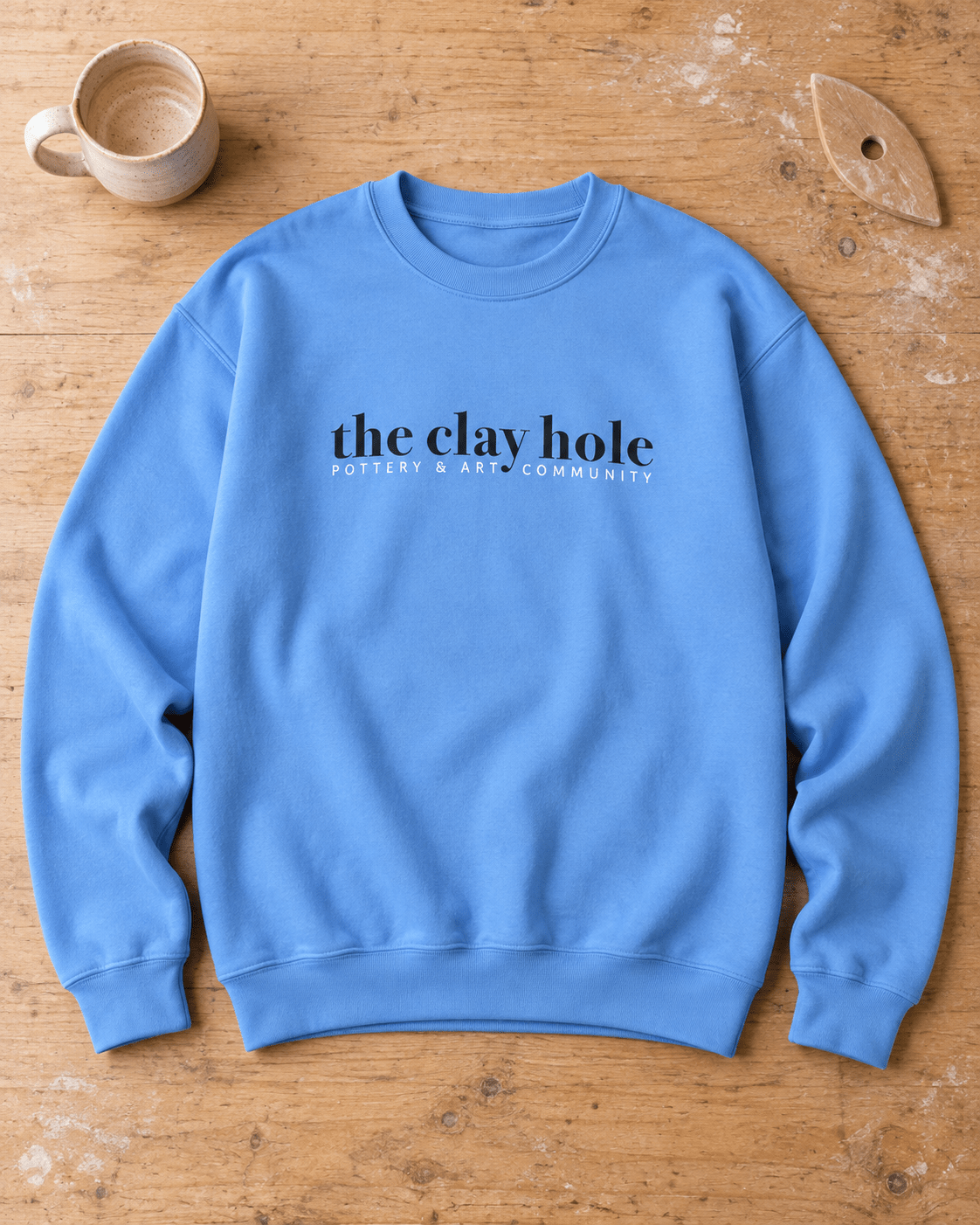 Crewneck - The Clay Hole - Pottery & Art Community