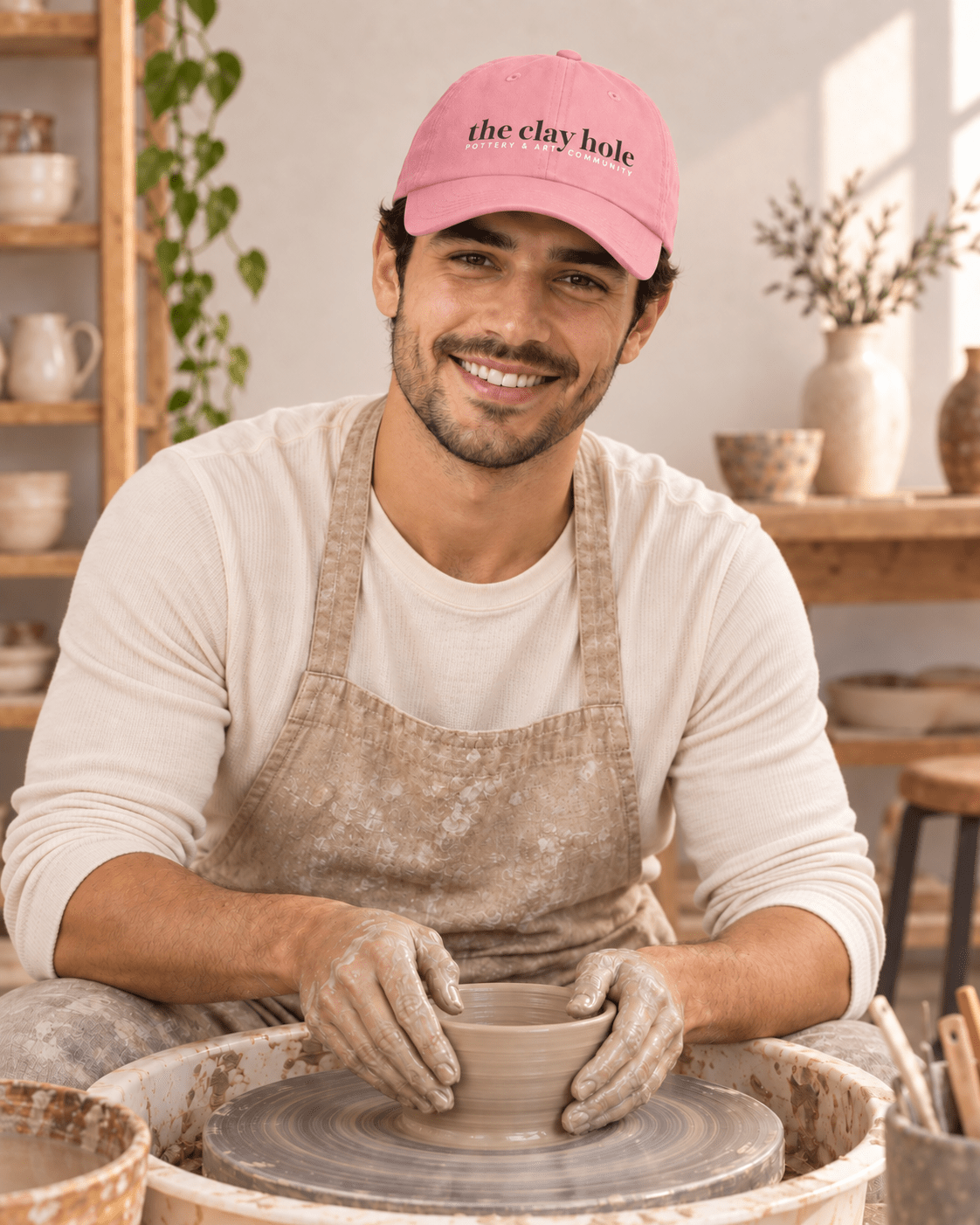 Dad Hat - The Clay Hole - Pottery & Art Community