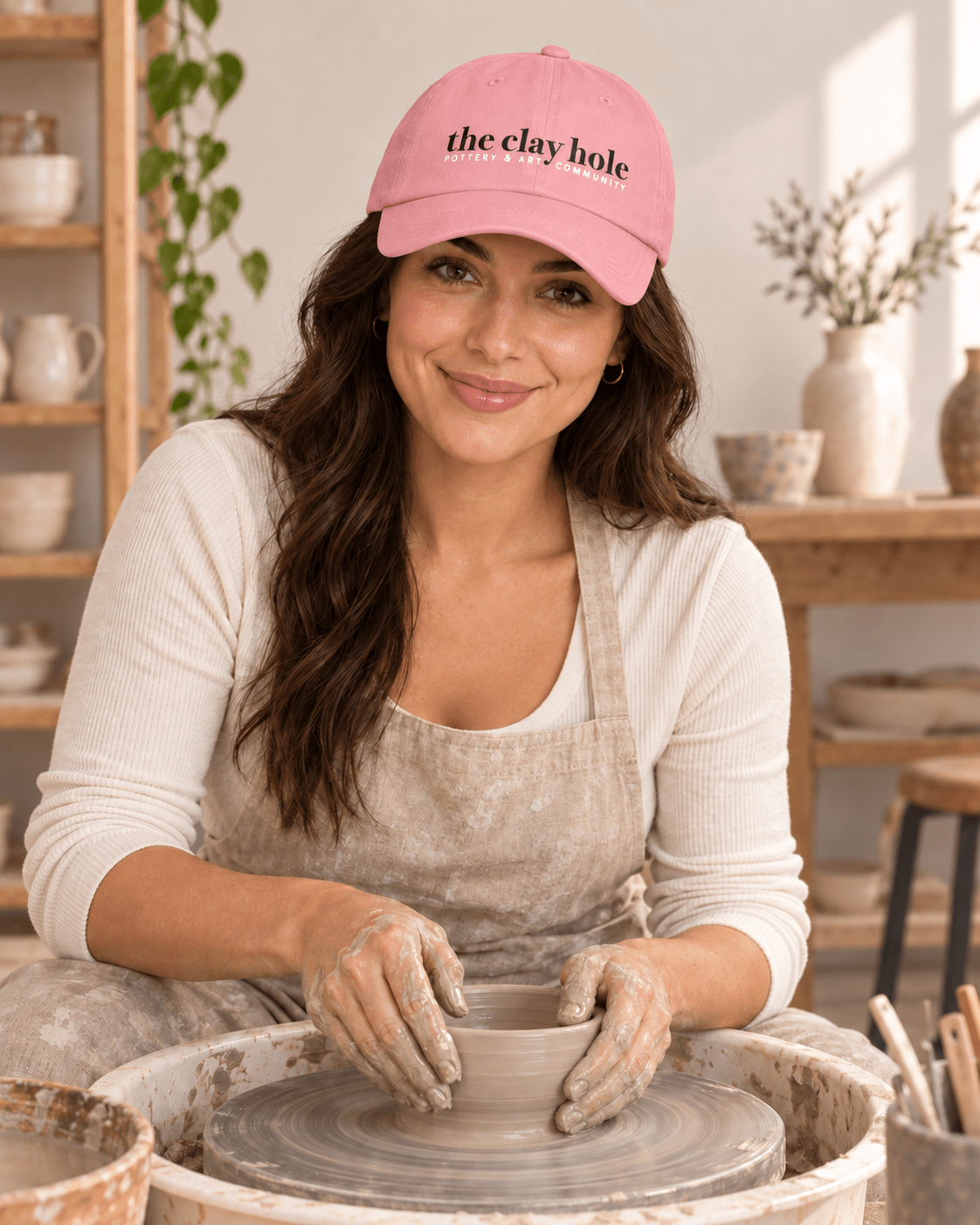 Dad Hat - The Clay Hole - Pottery & Art Community