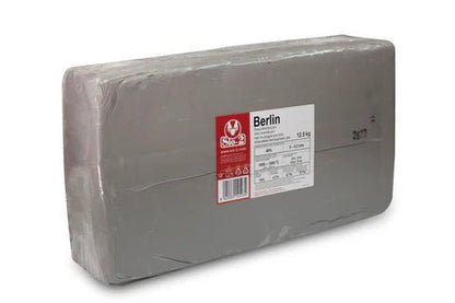 FOR INSTRUCTORS: Berlin Gray Stoneware Clay (27 lb, Vacuum Sealed) - The Clay Hole - Pottery & Art Community