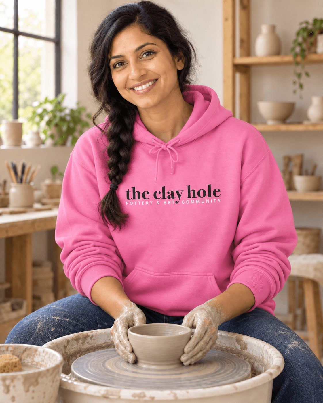 Hoodie - The Clay Hole - Pottery & Art Community