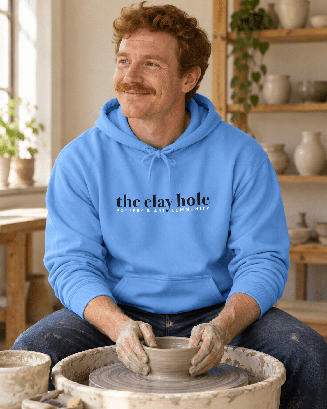Hoodie - The Clay Hole - Pottery & Art Community