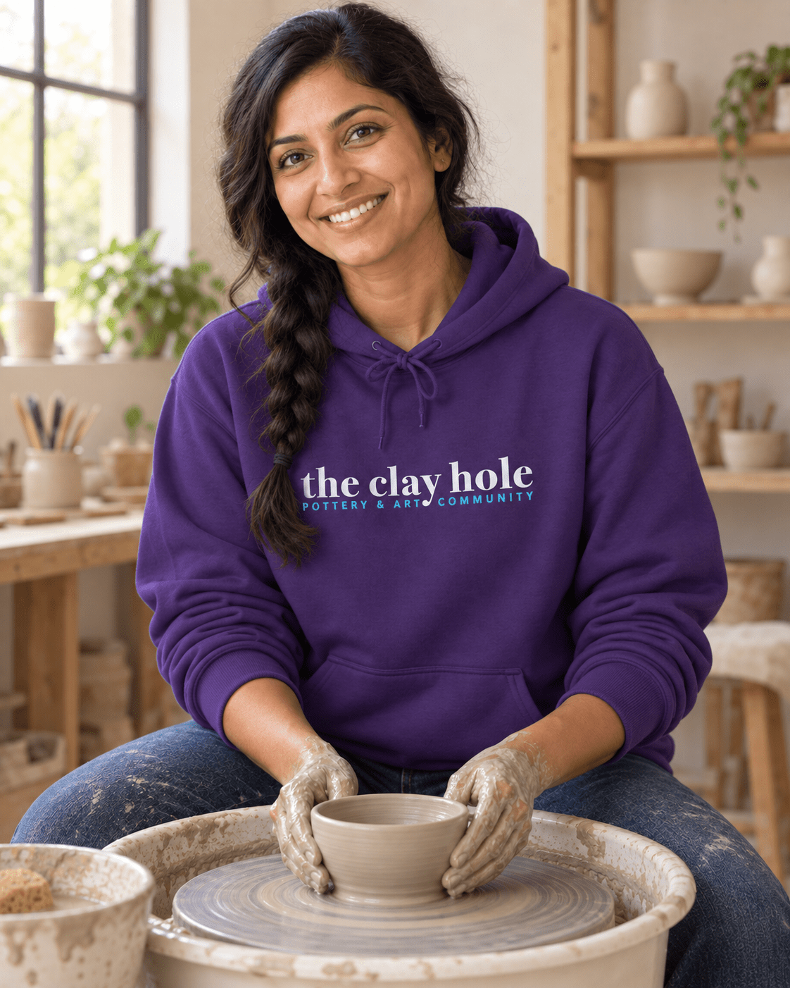 Hoodie - The Clay Hole - Pottery & Art Community