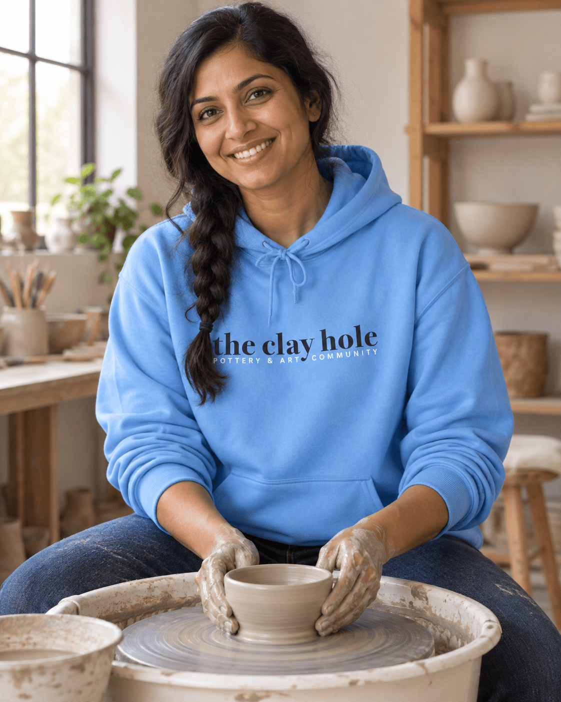 Hoodie - The Clay Hole - Pottery & Art Community