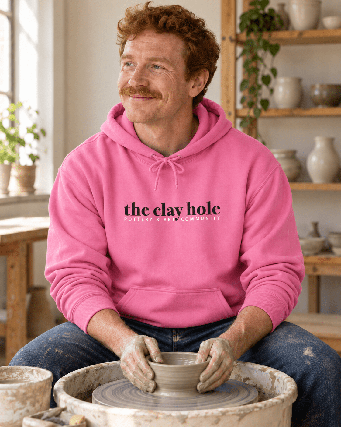 Hoodie - The Clay Hole - Pottery & Art Community