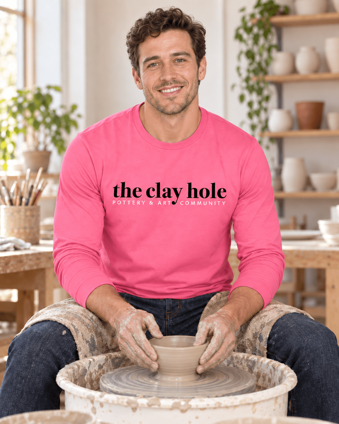Long Sleeve - The Clay Hole - Pottery & Art Community