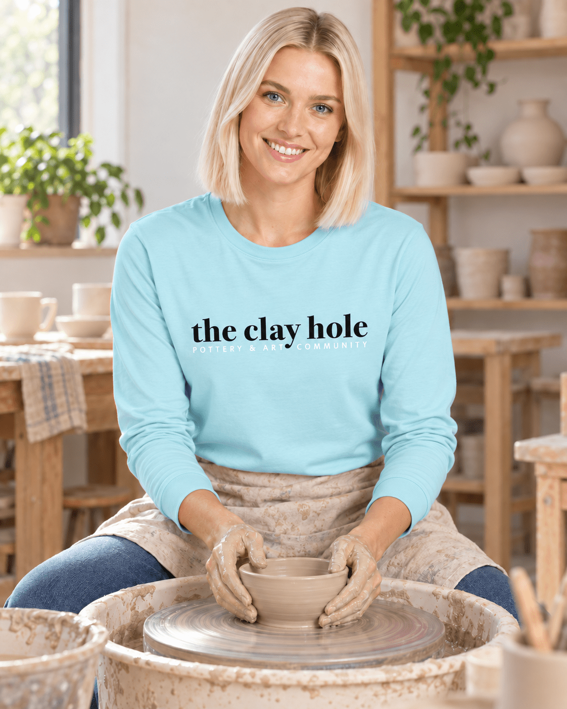 Long Sleeve - The Clay Hole - Pottery & Art Community