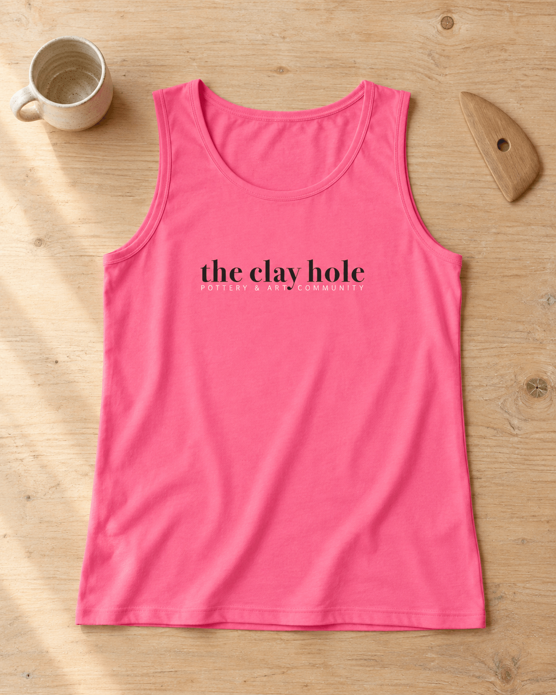 Women's Tank Top - The Clay Hole - Pottery & Art Community